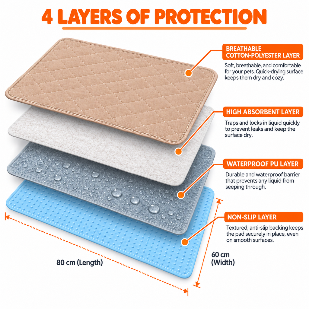 Propads Wholesale Bundle (10pcs Reusable Pee Pads)