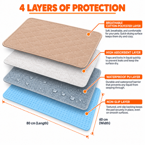 Propads Premium Reusable Pee Pads for Dogs