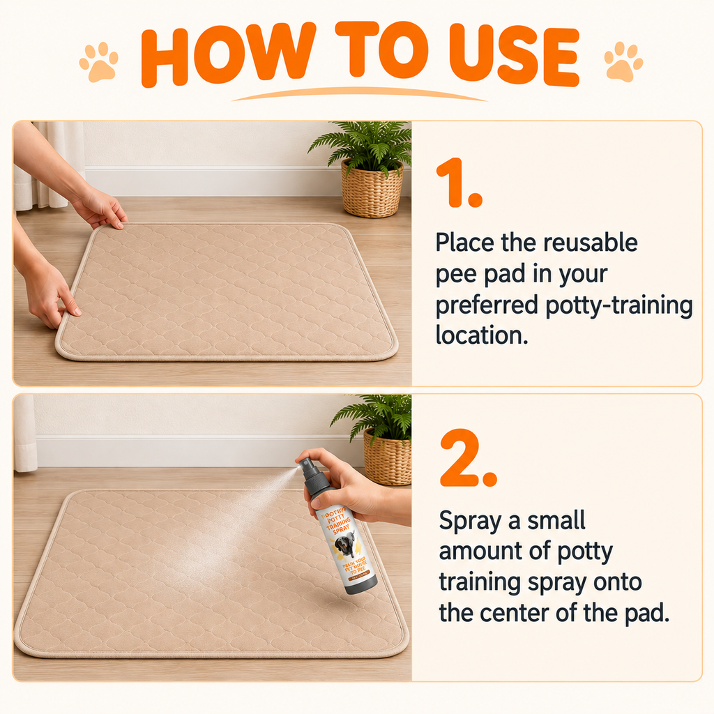 Propads + Propaw Potty Training Spray Bundle